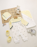 ⁦طقم الولادة والسبوع قطن حديث الولادة - أولادي⁩ - الصورة ⁦3⁩