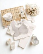 ⁦طقم الولادة والسبوع قطن حديث الولادة - أولادي⁩ - الصورة ⁦2⁩