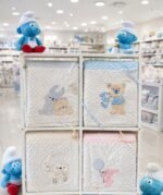 ⁦بطانية السنافر حفر مطبوع طبقتين سادة اسباني بابلي⁩ - الصورة ⁦10⁩