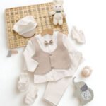 طقم الولادة والسبوع قطن حديث الولادة - أولادي