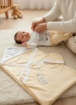 ⁦سيت بيبي حديث الولادة 3 قطع - السنافر⁩ - الصورة ⁦14⁩