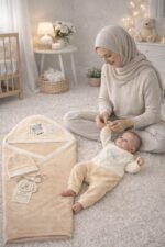⁦سيت بيبي حديث الولادة 3 قطع - السنافر⁩ - الصورة ⁦12⁩