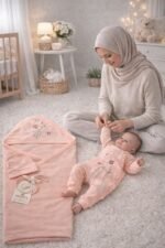 ⁦سيت بيبي حديث الولادة 3 قطع - السنافر⁩ - الصورة ⁦13⁩