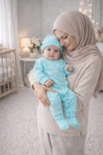 ⁦سيت بيبي حديث الولادة 3 قطع - السنافر⁩ - الصورة ⁦14⁩