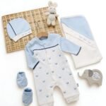 طقم الولادة والسبوع قطن حديث الولادة - أولادي