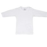 بدي بيبي كم طويل كبسول أبيض سادة - جونيور