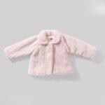 جاكيت مبطن فرو مضلع - شتوي