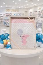 ⁦بطانية السنافر حفر مطبوع طبقتين سادة اسباني بابلي⁩ - الصورة ⁦8⁩