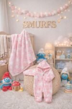 ⁦سيت بيبي من السنافر تركي - شتوي⁩ - الصورة ⁦9⁩