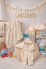 ⁦سيت بيبي من السنافر تركي - شتوي⁩ - الصورة ⁦6⁩