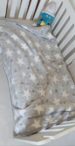 ⁦بطانية السنافر حفر مطبوع طبقتين سادة تركي⁩ - الصورة ⁦8⁩