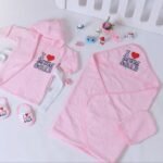 سيت برنص حمام 3 قطع قطن 100 % - السنافر