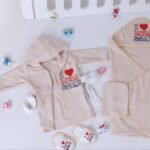 سيت برنص حمام 3 قطع قطن 100 % - السنافر