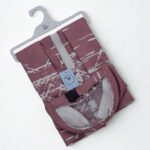 ساتر رضاعة قطن طبقتين مع شبكة