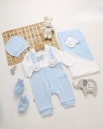 ⁦طقم الولادة والسبوع قطن حديث الولادة - أولادي⁩ - الصورة ⁦2⁩