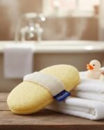 ⁦اسفنجة الاستحمام للأطفال من شيكو – أصفر⁩ - الصورة ⁦7⁩