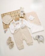 ⁦طقم الولادة والسبوع قطن حديث الولادة - أولادي⁩ - الصورة ⁦3⁩