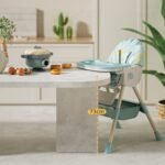⁦كرسي طعام كيديلو 8131A قابل للتحويل (قابل للطي + هزاز) — Kidilo High Chair 8131A⁩ - الصورة ⁦21⁩