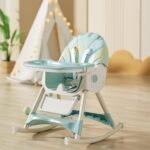⁦كرسي طعام كيديلو 8131A قابل للتحويل (قابل للطي + هزاز) — Kidilo High Chair 8131A⁩ - الصورة ⁦16⁩
