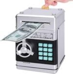 ⁦حصالة إلكترونية للأطفال بتصميم ماكينة صراف آلي (ATM)⁩ - الصورة ⁦4⁩